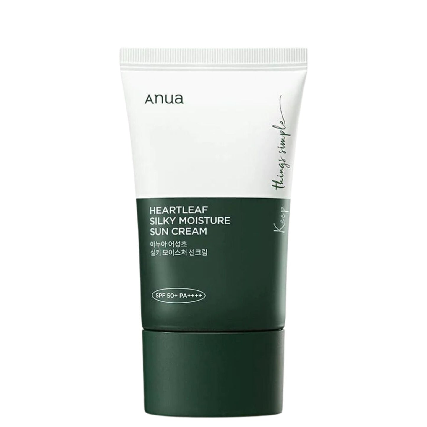 ANUA HEARTLEAF SILKY MOISTURE SUNSCREEN 50ml