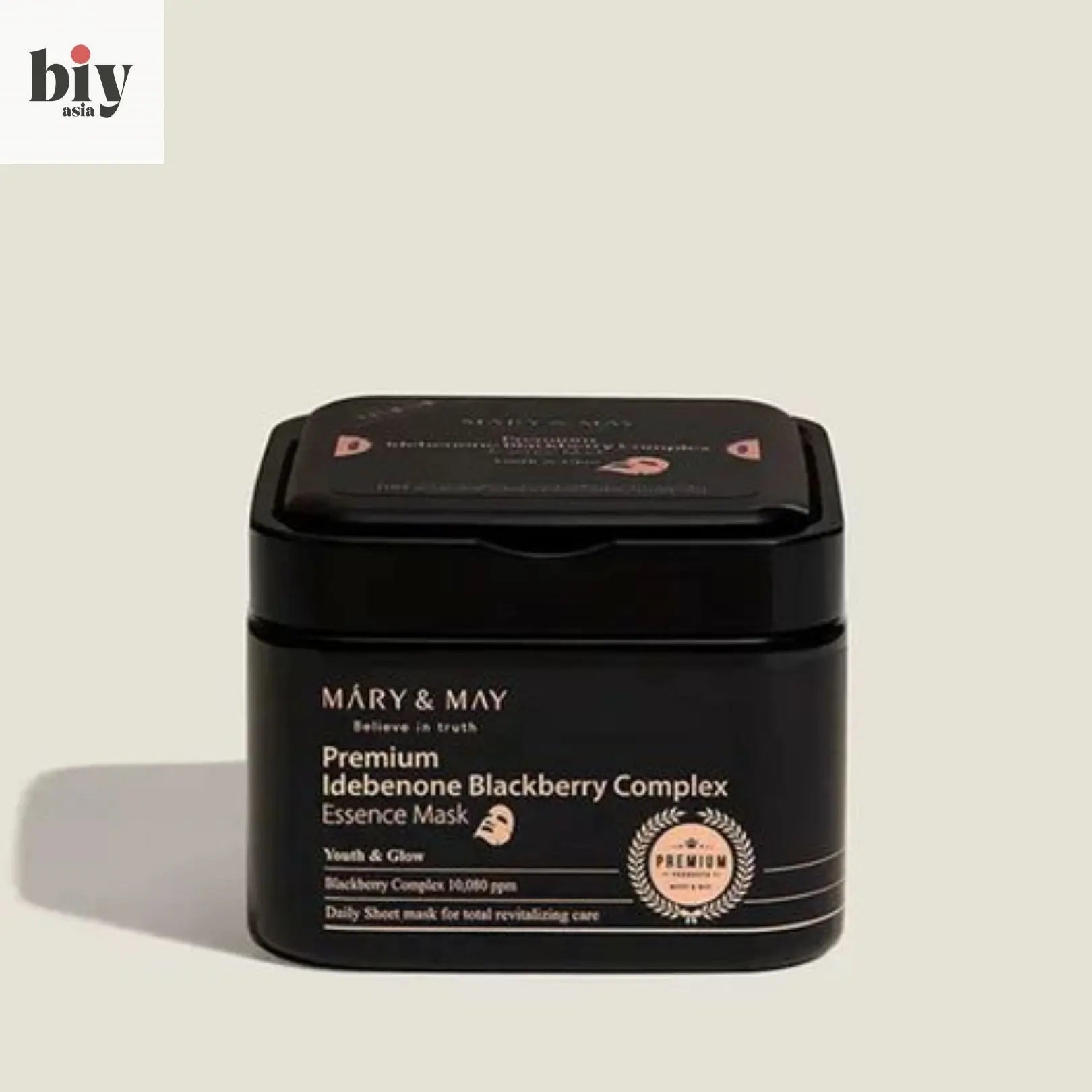 MARY&MAY Premium Idebenon Blackberry Complex Essence Mask