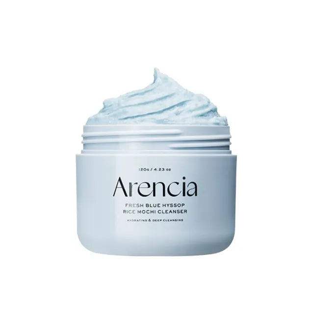 Arencia Blue Hyssop Rice Mochi Cleanser 120g Arencia