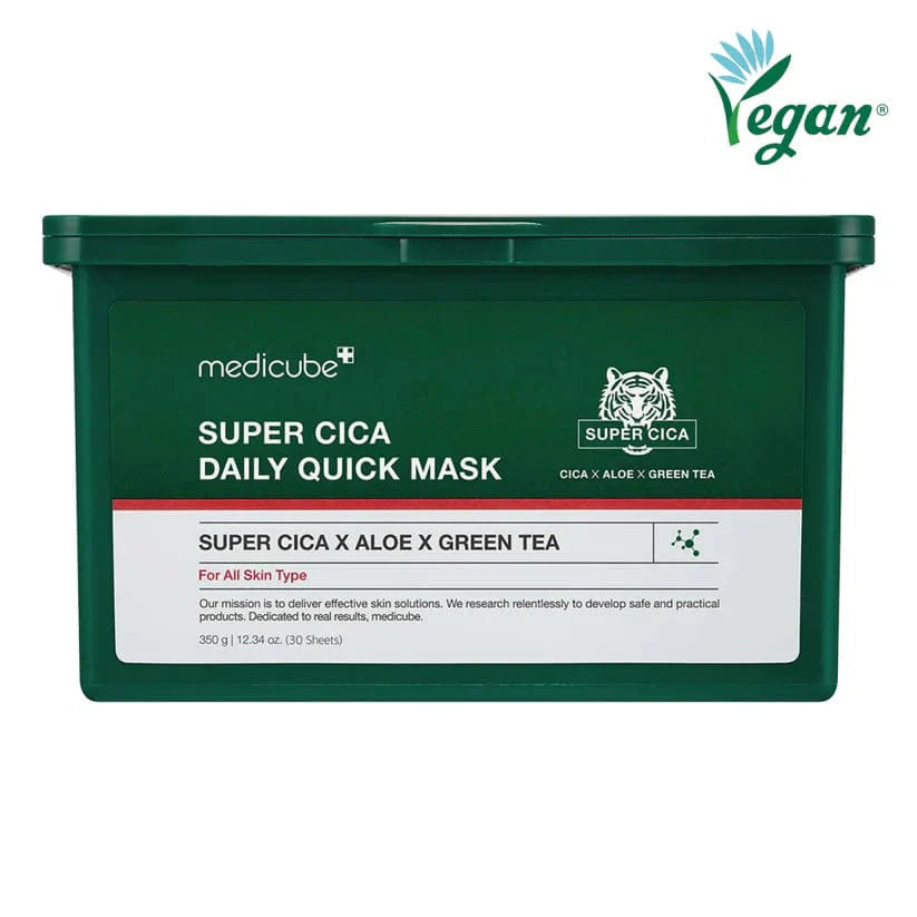 Medicube Super Cica Daily Quick Mask 30 sheets